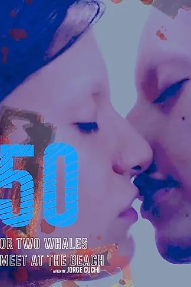 50或两只鲸鱼在沙滩上相遇 下载