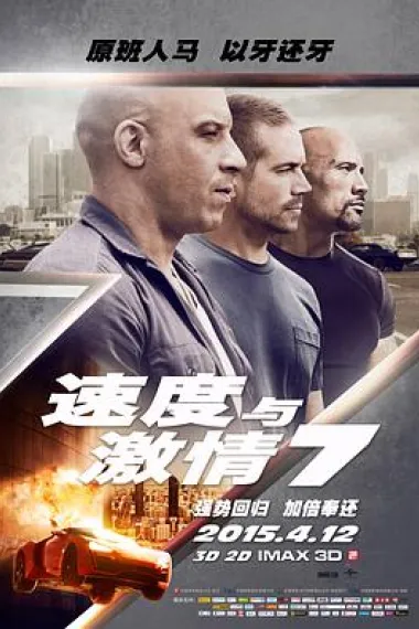 速度与激情7 2160P 4K 下载